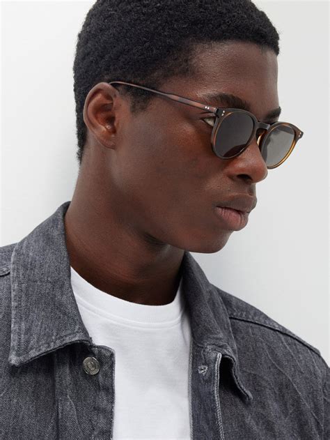 garrett leight round sunglasses